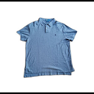 Polo Ralph Lauren Custom Fit Polo Shirt Men's XL Grey